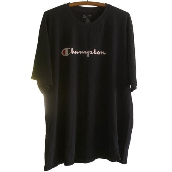 Champion Other - CHAMPION Short Sleeve Tee Shirt Black Men’s Size 2XLT